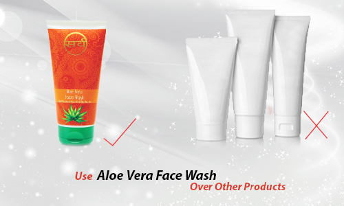 Use Aloe Vera Face Wash Over Other Products