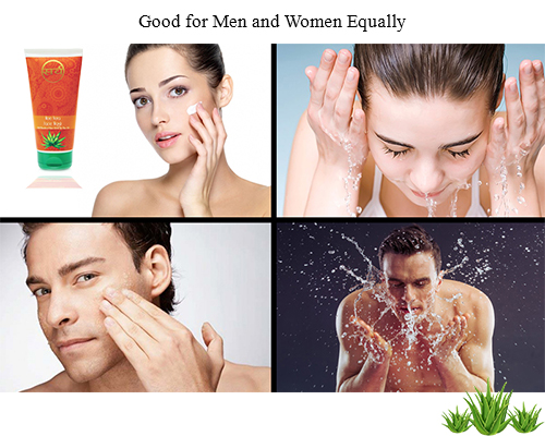 Aloe Vera Face Wash for Face and Face Wash for Men and Women